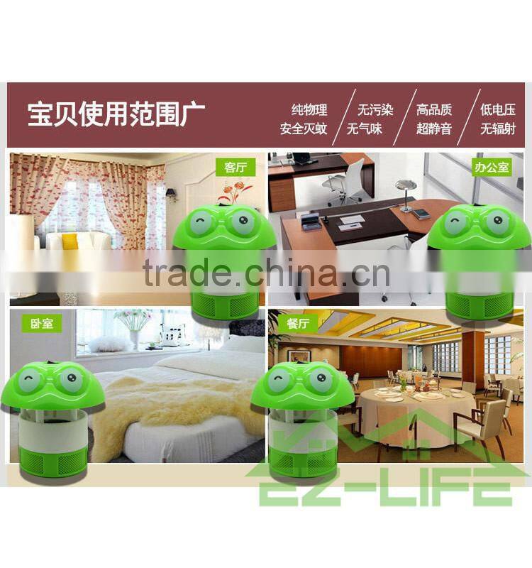 2017 Lovely cartoon frog designe indoor control electric mosquito trap