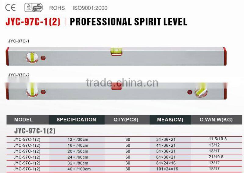 Heavy-duty Magnetic Aluminum Spirit Level