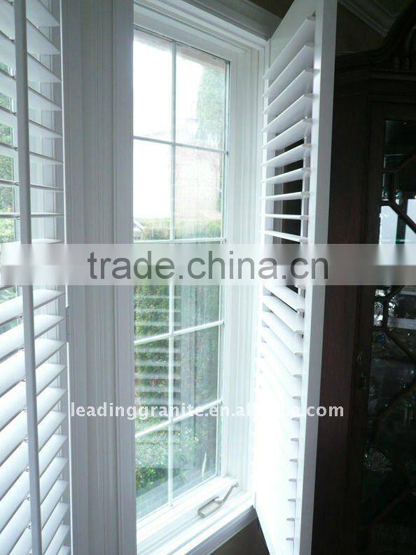 basswood plantation shutter