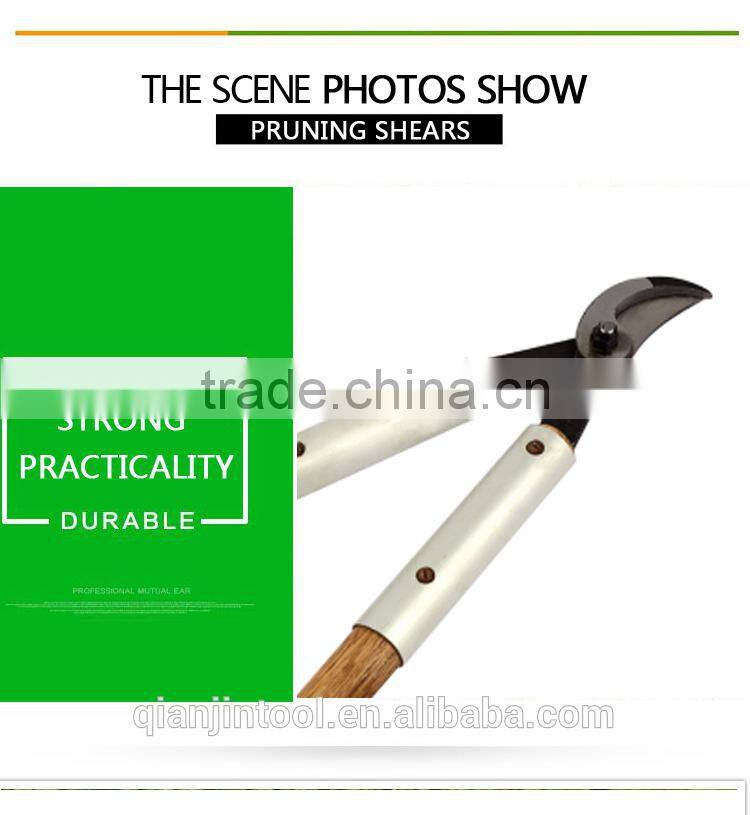 High quality Oak wooden handel garden tools pruning shears