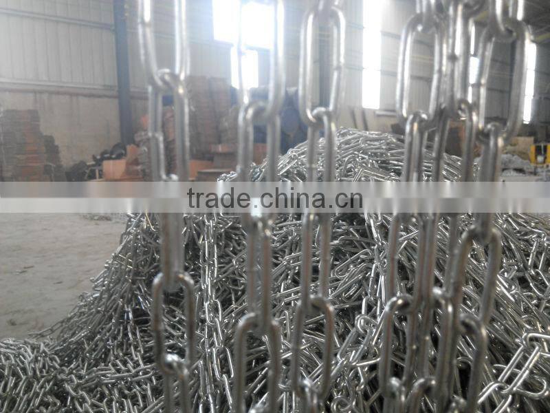 welded link chain factory directly offer high test link chain