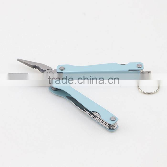 8 in 1 Stainless Steel Multi Plier with 8 Foldout Functions in Sheath