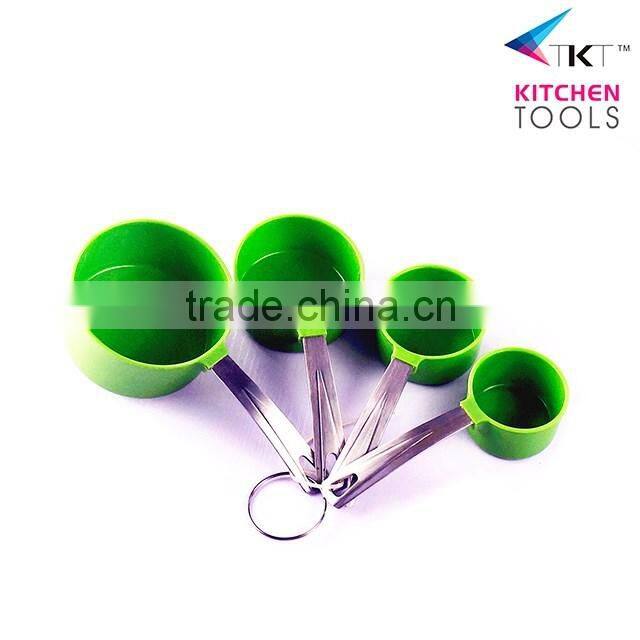 5 pcs Stainless Steel Magnetic PP Trim Measuring Spoons