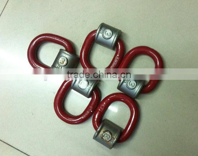 Carbon steel weld forged safety d ring with wrap