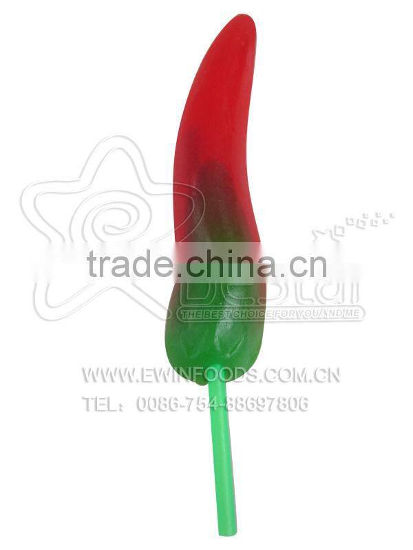 Special Vegetable Pepper Shape Gummy Soft Candy