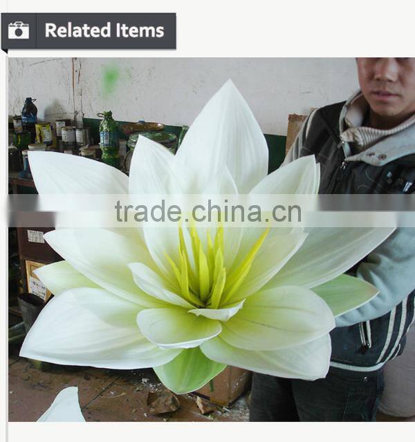 Giant real touch PU flower giant artificial flower decoration