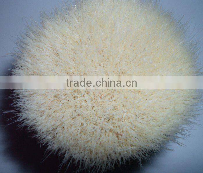 Face Washing Brush Bristle( Bleacched Pig hair Bristle)
