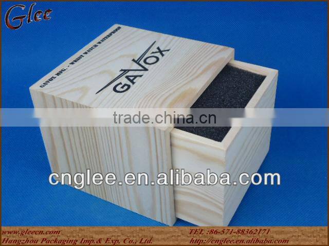 Fashion wooden watch display box for sale