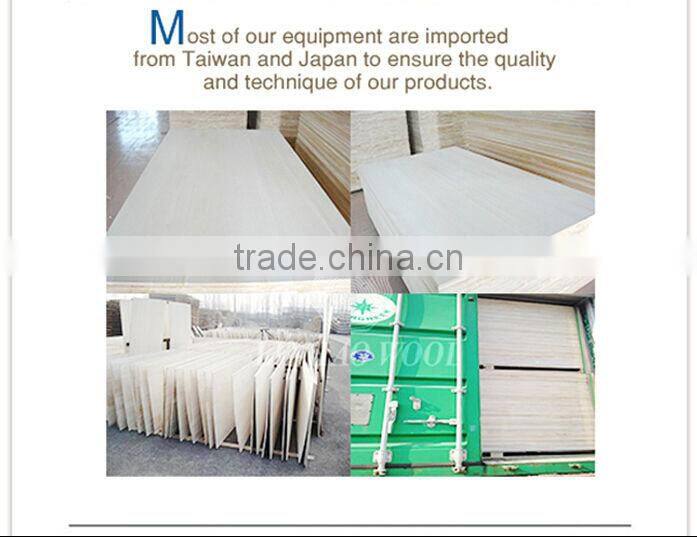 factory supply paulownia laminated board 2x4 lumber