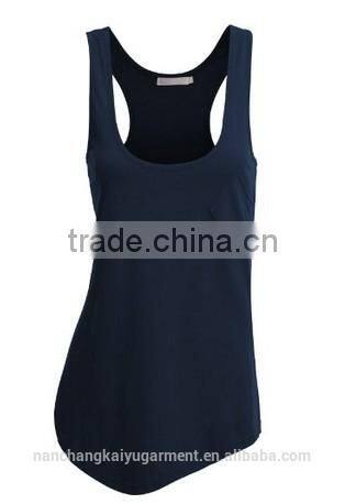 Fashionable Wholesale Custom Sex Ladies vest/womens tank top