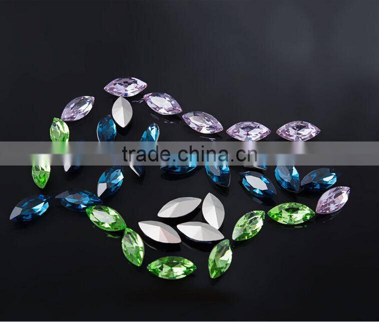 Decorative Vitrail Medium crystal stones for shoes