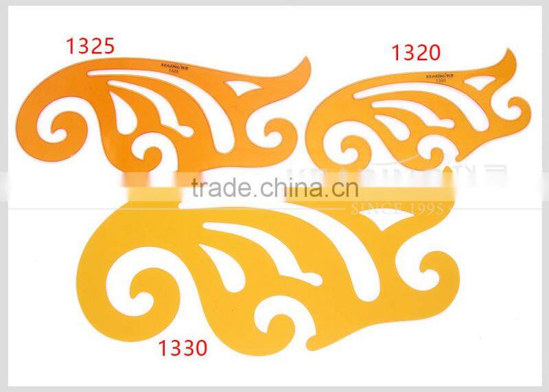 Kearing French Curves for Pattern Drawning 25cm Length & 3mm Thickness Plastic Rulers #1325