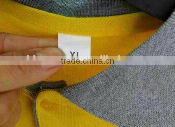 cheap contrast collar short sleeve stock polo shirt