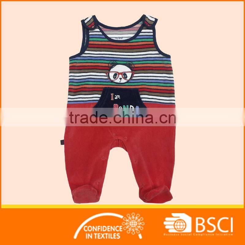 carter overall nice baby bear romper