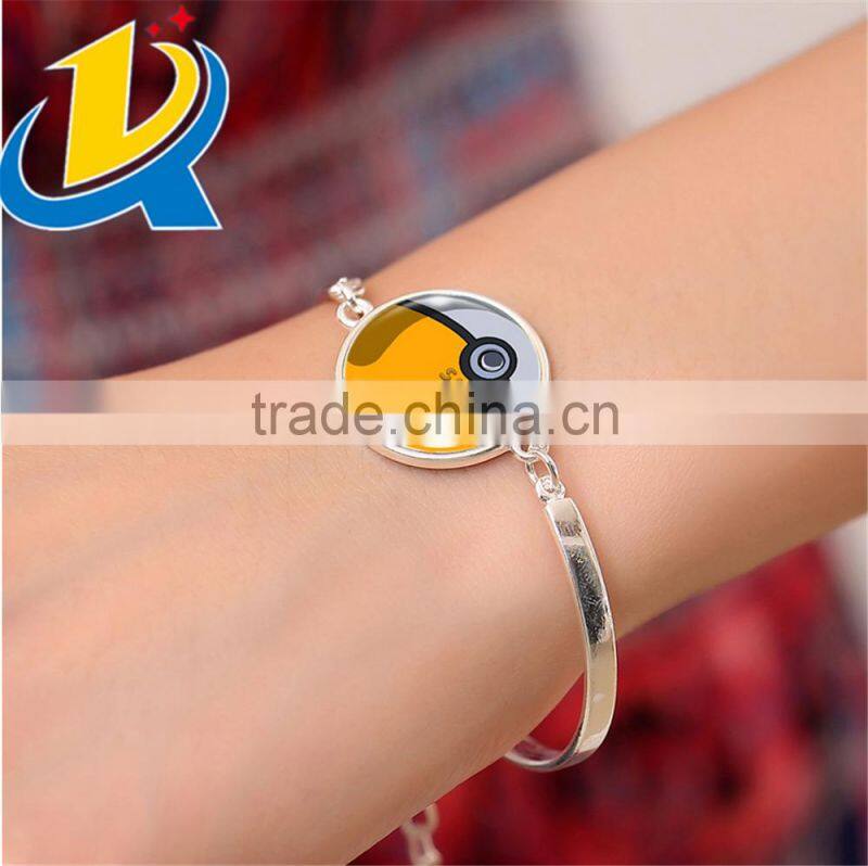 Hot sale beautiful pokemon go stainless bracelet