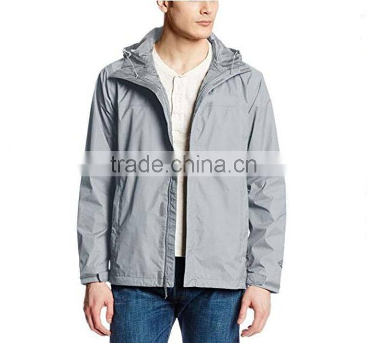 Wholesale hooded waterproof men softshell jacket