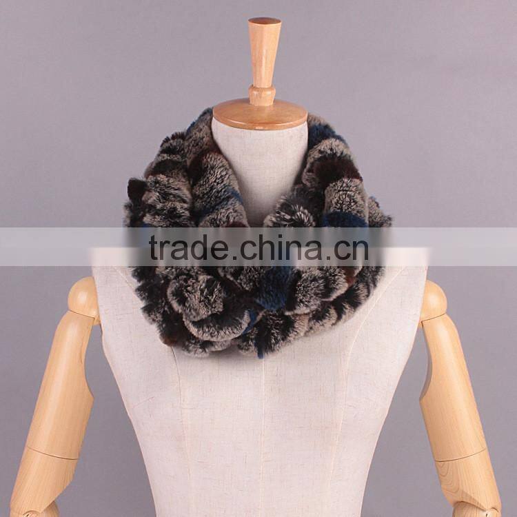 Hot selling europe fashionable custom designed ladies scarfs fur fashion scarf 2014