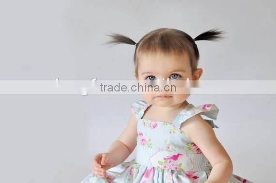 Little Girls Spring Flower Dress Kids Easter Cute Dress