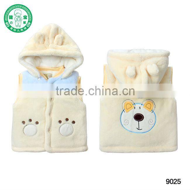 Baby clothes/kids vest with hood