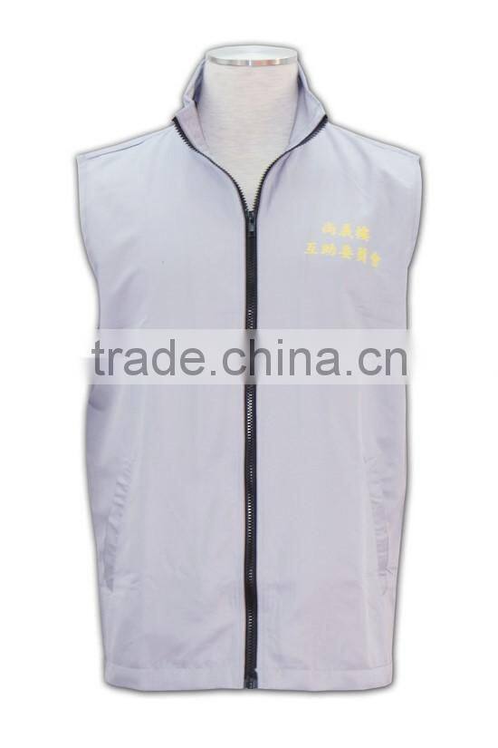 Wholesale factory price manufactures vest uniform cheap custom Vests Jacket Wholesale