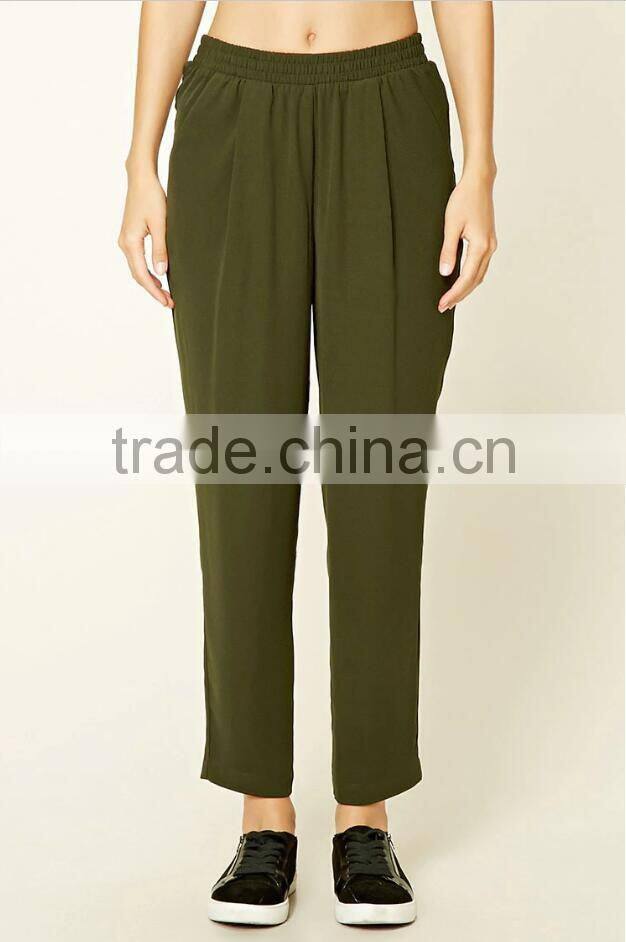 Alibaba wholesale new fashion summer formal narrow cuff suit pants for women