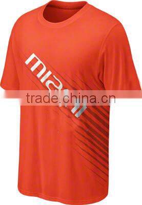 custom design sport t-shirt round neck