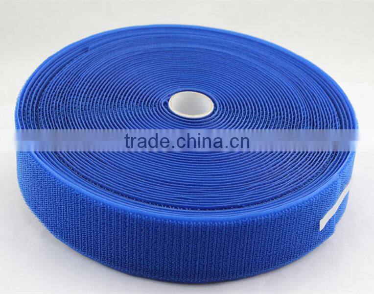 Soft Unnapped loop touch fasteners good quality