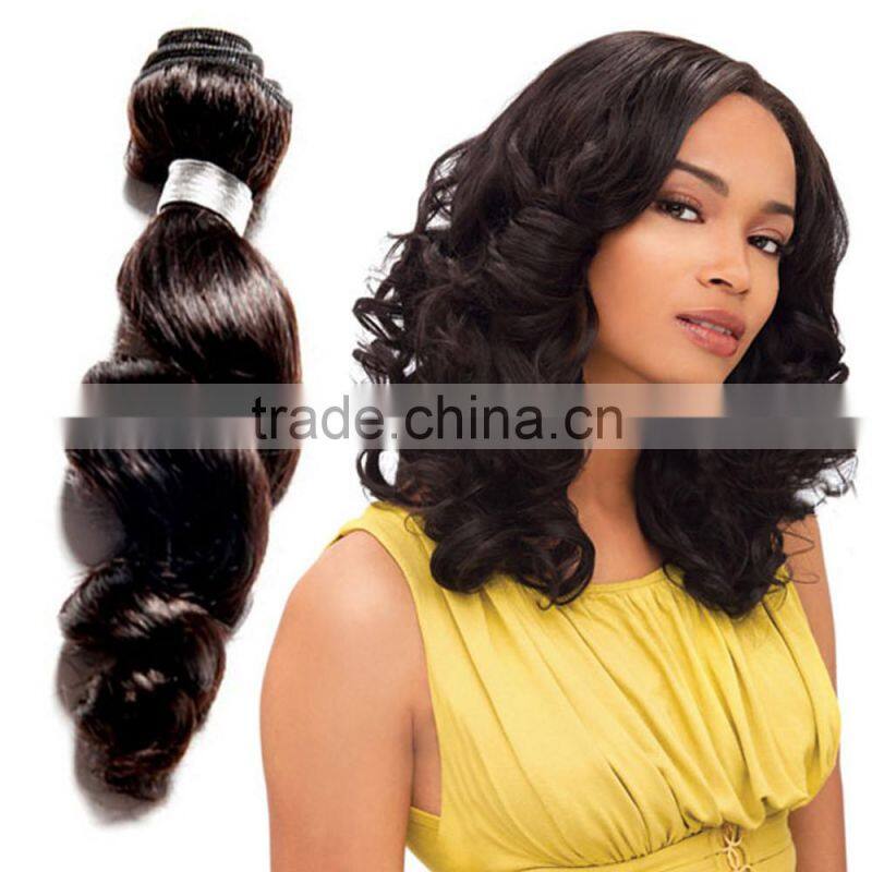 Unprocessed Peruvian Loose Wave Hair Peruvian Human Hair Extension