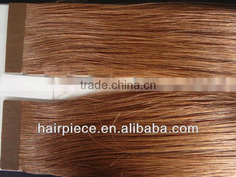 8A Grade Black Brown Blonde Sleek Remy Hair Black Rose Quality Silky Straight Brazilian Tape Hair Extension