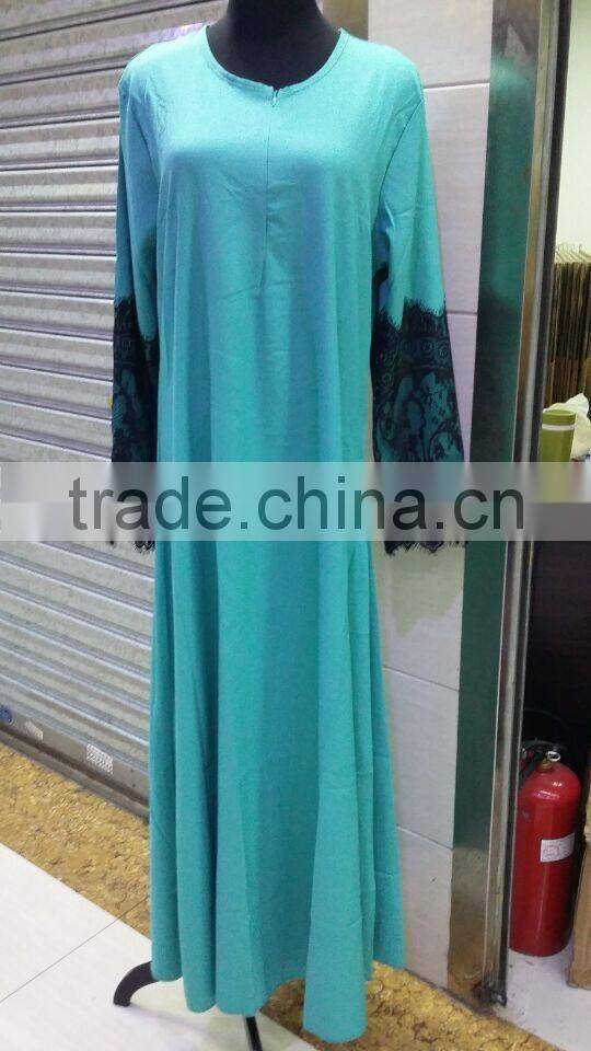 womenmuslim dress two piece set /yimy sunshine hemp abaya kaftan set dresses/ p islamic muslim women dress two piece set