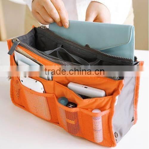 wholesale red women organizer bag in bag