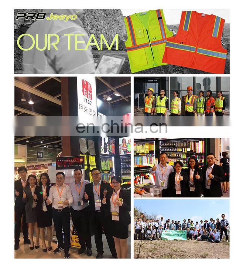 running safety vest reflective TC fabric