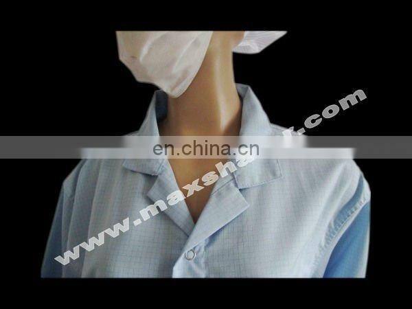 Cheap price electronic factory garment antistatic esd cleanroom esd standard 3/4 clothes