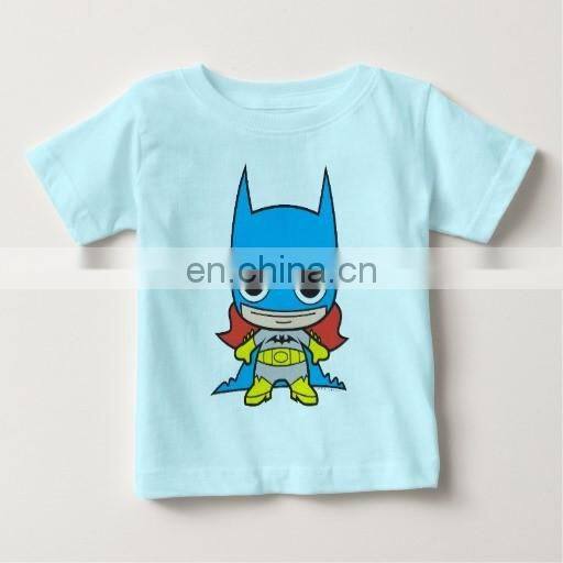 fancy cartoon digital printed high quality t-shirt baby