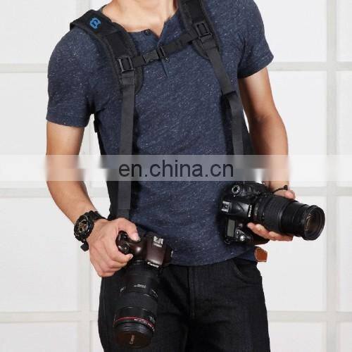 Best price PULUZ Quick Release Double Shoulder Harness Soft Pad Decompression Foam Shoulder Strap Belt for DSLR Digital Cameras