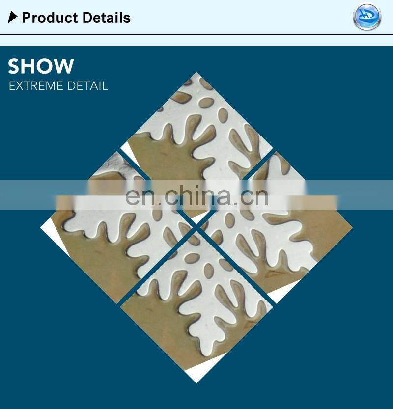 Embossed Customized Metal 3d Raised Sticker