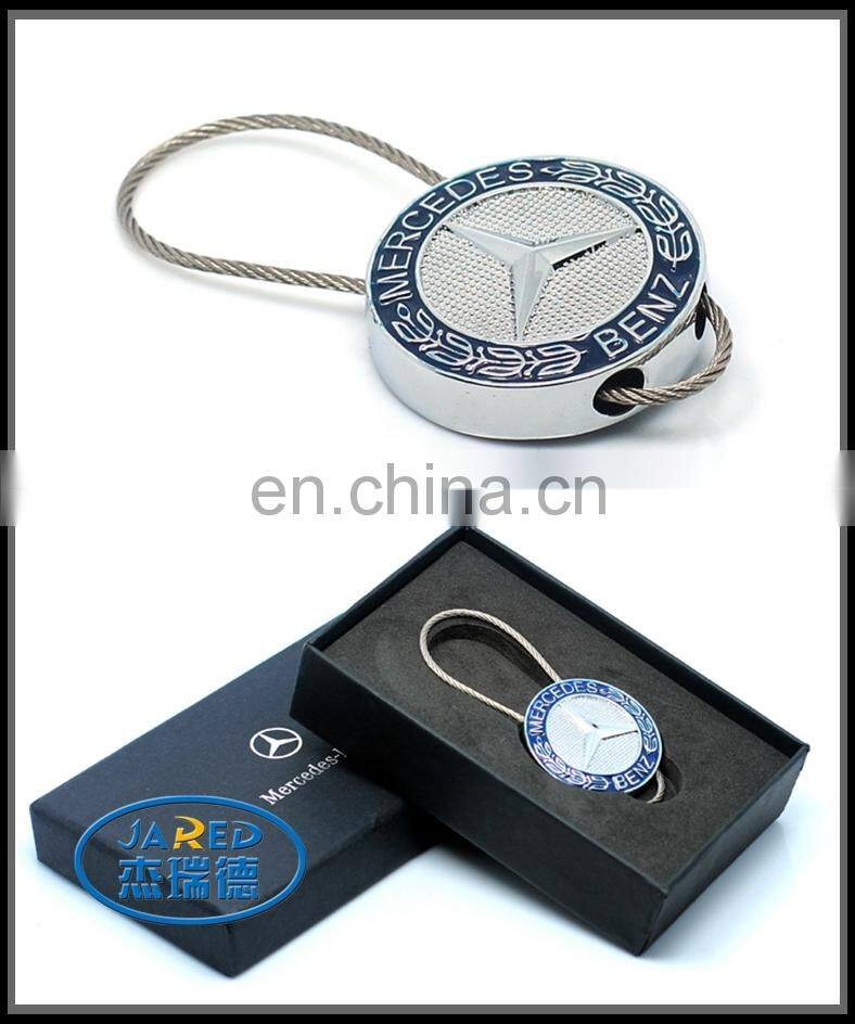 Custom metal keychain /round metal keychain with steel