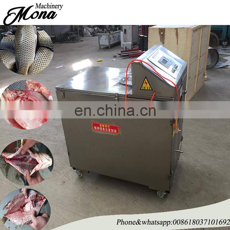 Automatic cutting fish machine for viscera removal