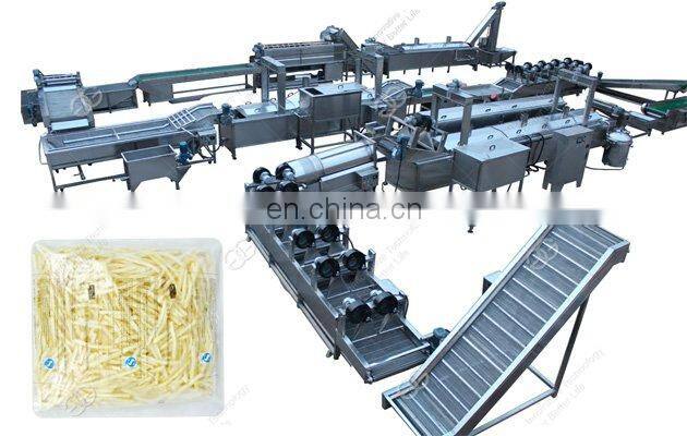 Fresh Frozen Full Automatic Potato Chips Making Machine Price