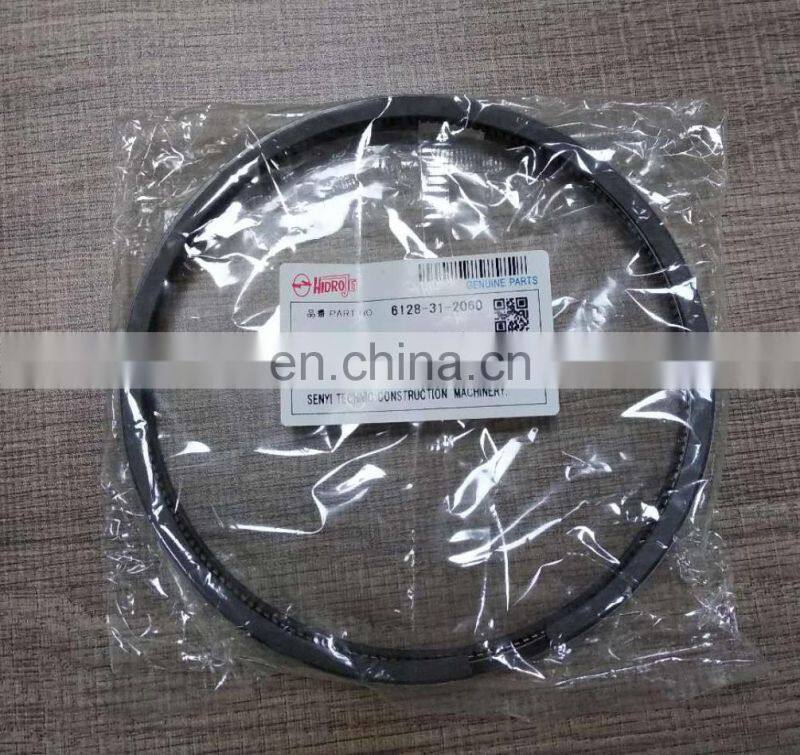 Diesel Excavator engine parts 6128-31-2060 Piston Ring for S6D155 SA6D155