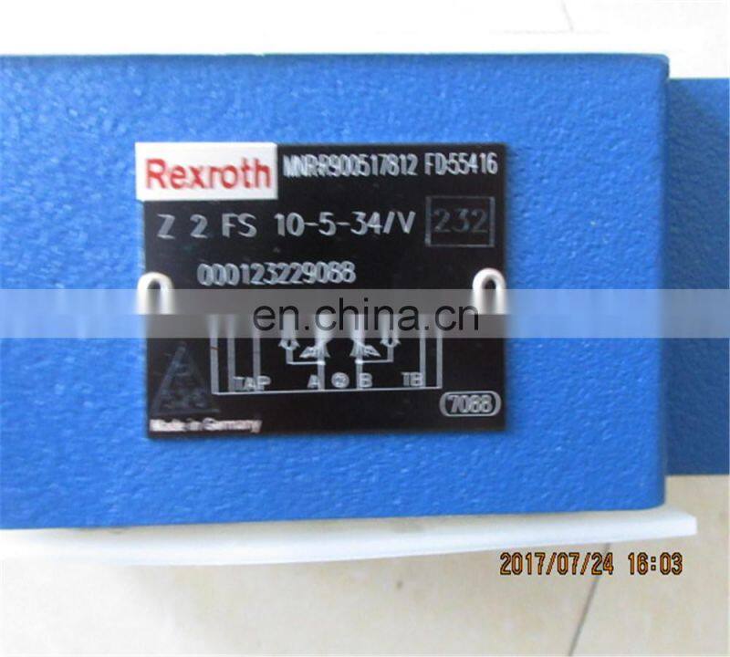 Z2FS10-5-34/V throttle check throttle valve hydraulic valve