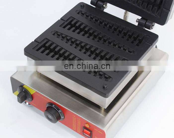 bakery equipment prices lollipop waffle maker/lolly waffle making machine/stick waffle maker