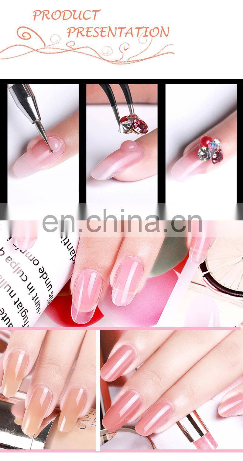 RNK Hot Sale 30Gram 60Gram Private Label Nail Polish Manufacturers Acrylic Poly Gel