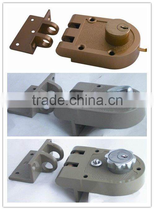 J2662 GL:Heavy Duty Zinc Alloy Jimmy Proof Brass cylinder