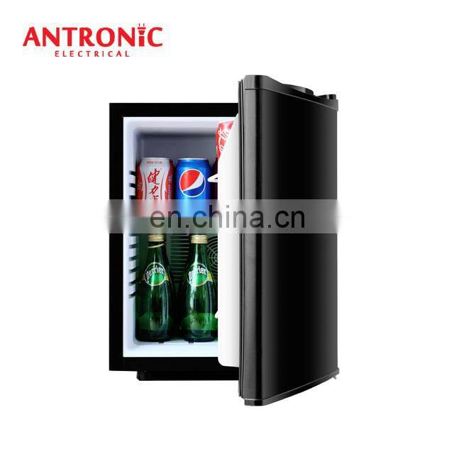 Antronic CE/GS/ETL/RoHS black/white 30L no noise hotel/home use mini fridge