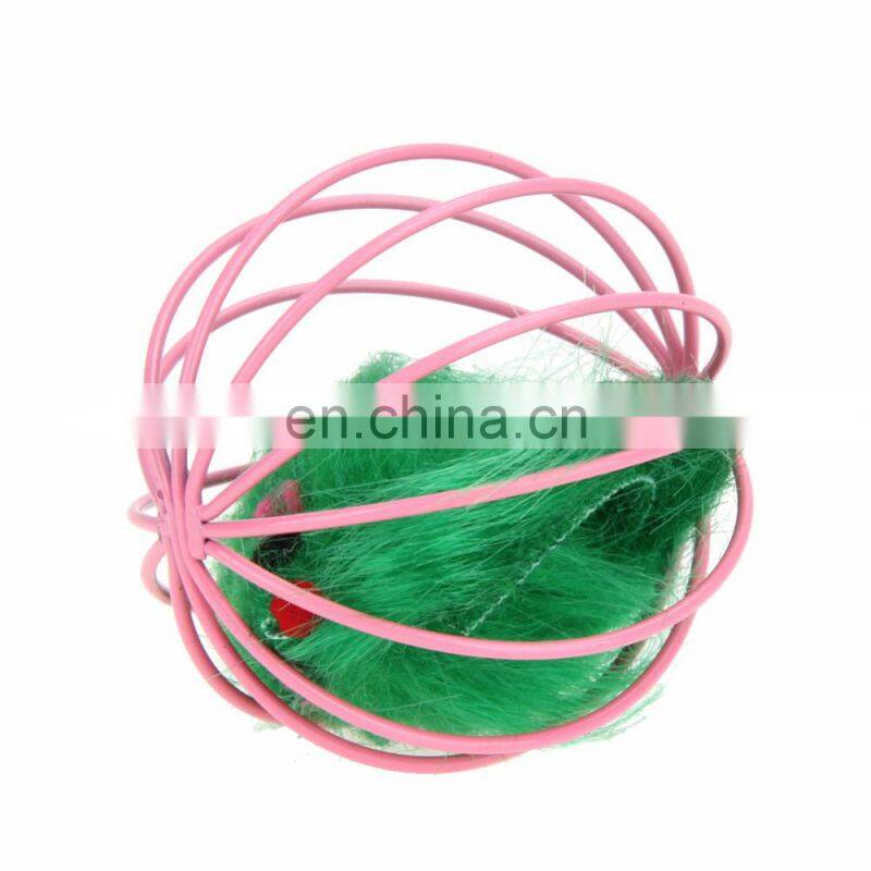 Cat Toys Lovely Ball Mouse for Cats Feather Funny Playing Mice Pet Animals Cute Plush Toy