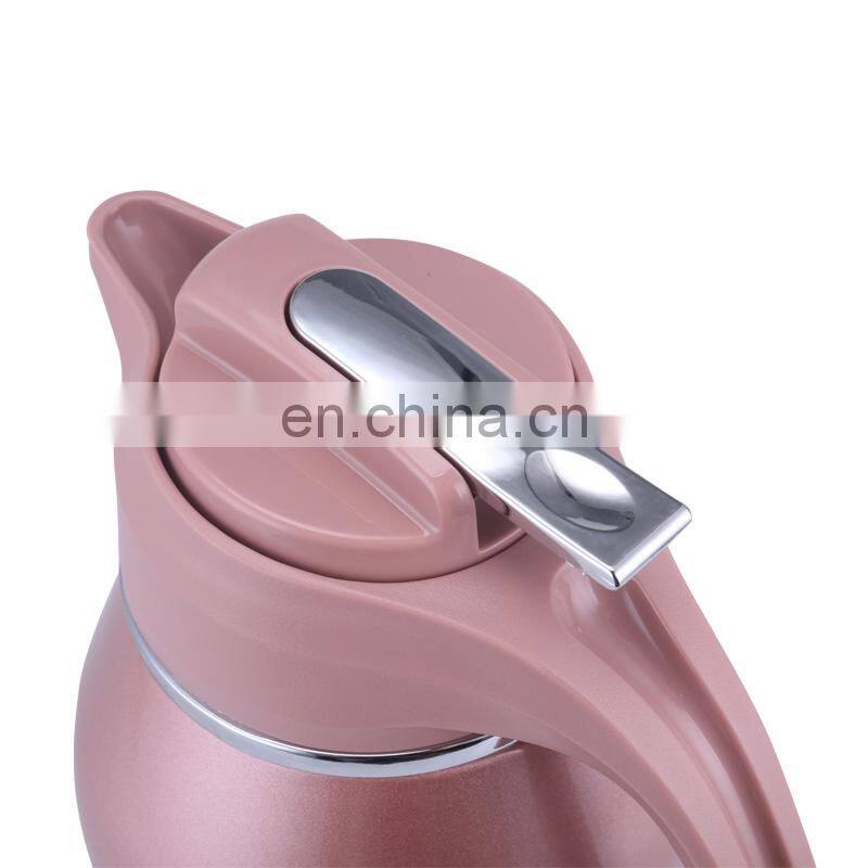 portable modern hiking camping glass liner metal kitchen wine water bottles vacuum flask thermal bottle