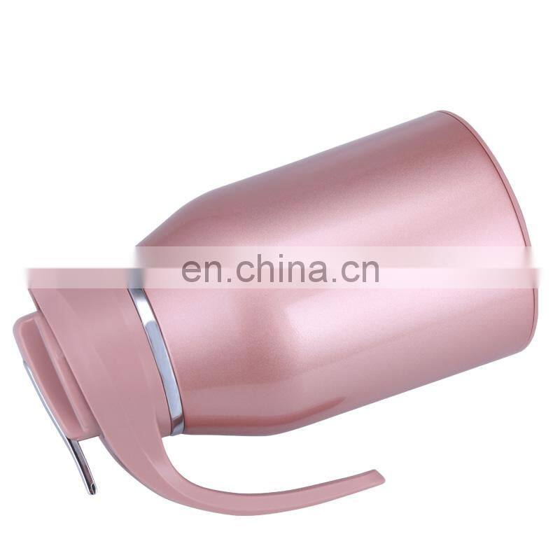 portable modern hiking camping glass liner metal kitchen wine water bottles vacuum flask thermal bottle