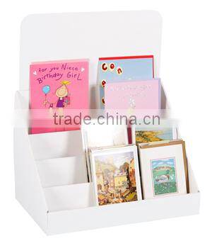 China manufacturer layer craft paper cusmetic corrugated promotion display board