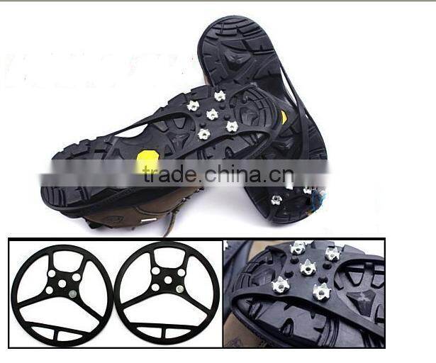 Rubber shoes cover magic spike rubber ice gripper